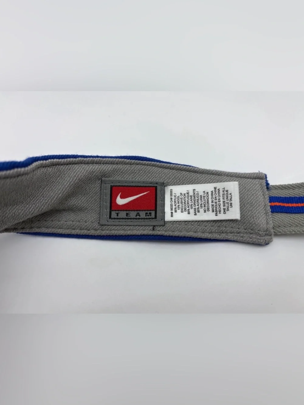 Nike visor blue